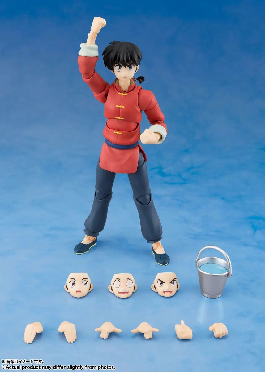 S.H. Figuarts Ranma 1/2 Ranma Saotome Action Figure multicultural Impressionist Art
