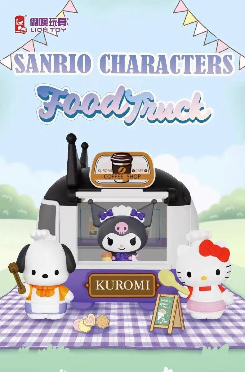 Character Piece Sanrio Characters Food Truck Mini Figure