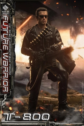 Movie Display 1:6 Future Warrior T-800 Action Figure