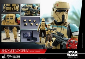 Collectible Collection Hot Toys 1/6 Star Wars: Rogue One: A Star Wars Story Shoretrooper Squad Leader Sixth Scale MMS592