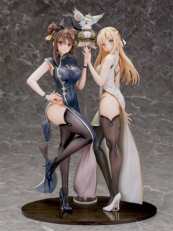 Universal Theme Phat! 1/6 Atelier Ryza 2: Lost Legends and The Secret Fairy Ryza & Klaudia (Chinese Dress Ver.) Scale Statue Figure PVC