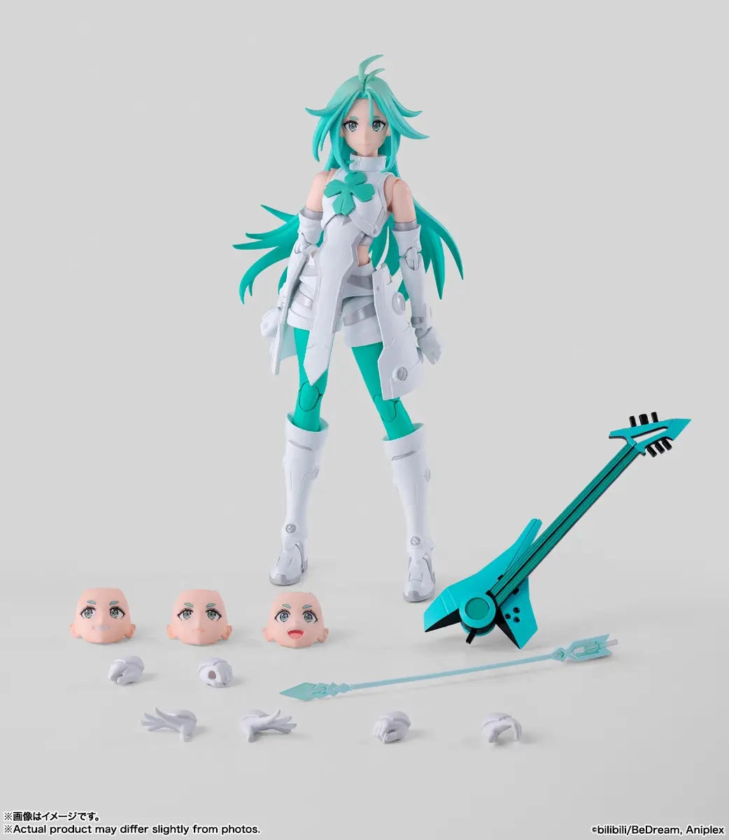 Pewter Figure S.H. Figuarts To Be Hero X Lucky Cyan Action Figure