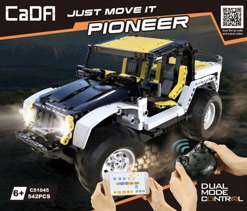 Action Hero Pioneer Off-Road Car Building Blocks Set