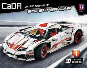 Ship Figure Lamborghini Huracan LP610 Building Blocks Set