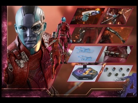 Hot Toys 1/6 Avengers: Endgame Nebula Sixth Scale MMS534 Game Merchandise