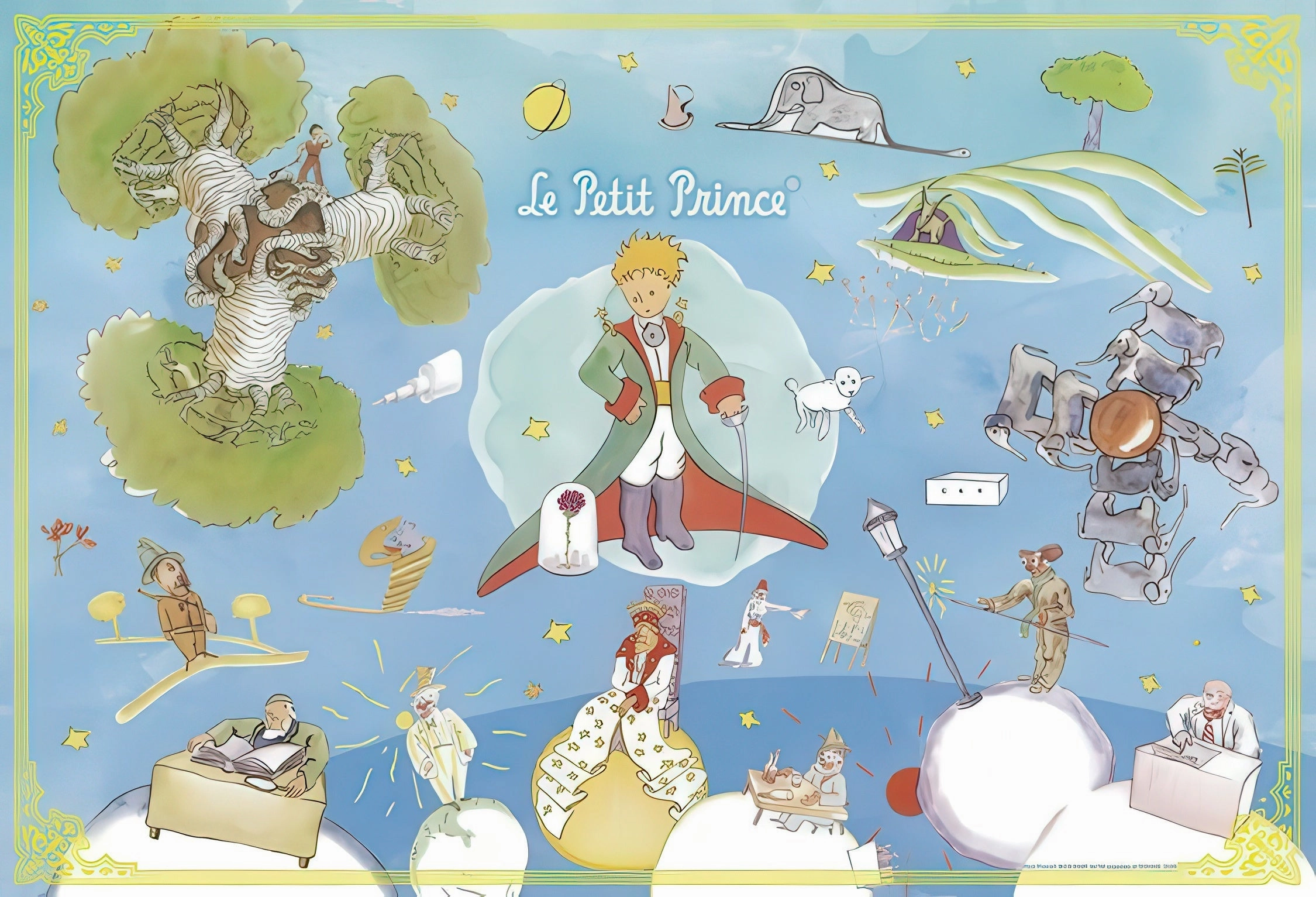 Vinyl Piece Wildlife Model Beverly 1000-105??The Little Prince??1000 Pieces Jigsaw Puzzle