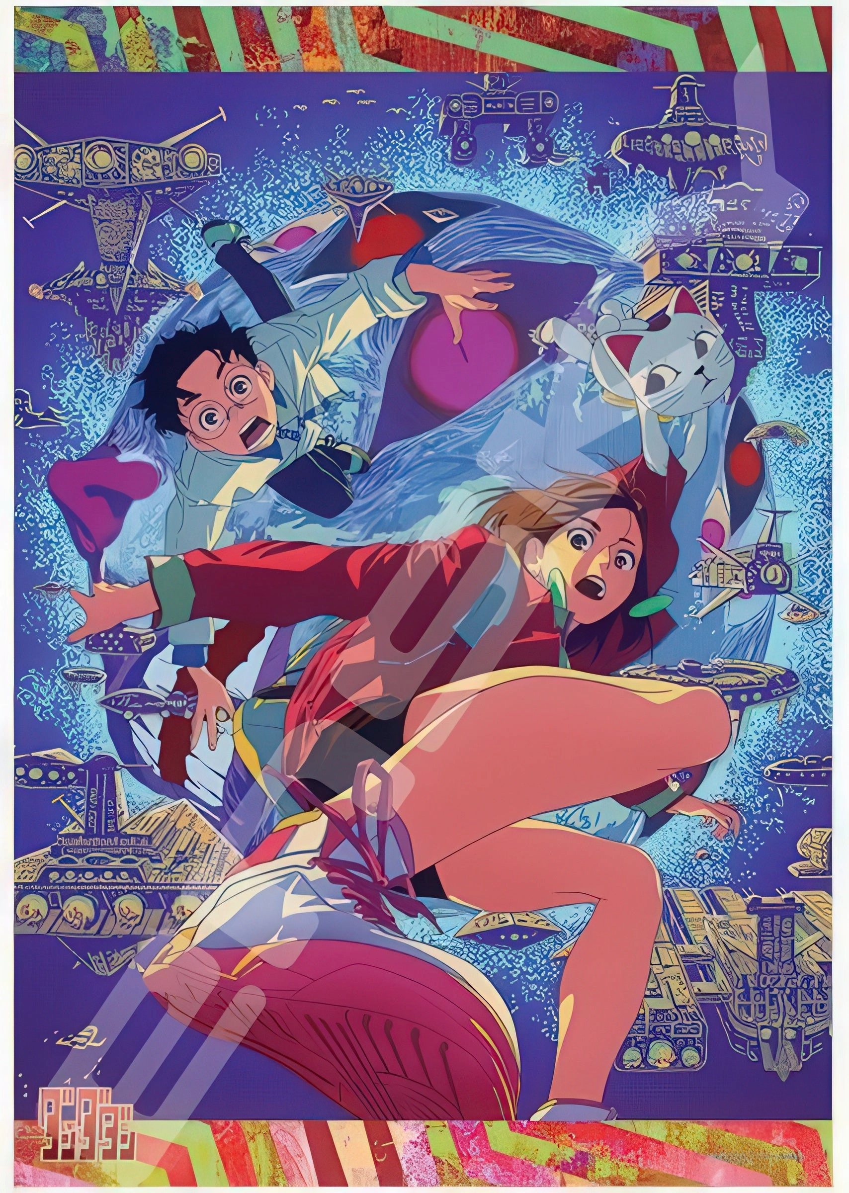 Ensky 1000T-558??TV Anime Dandadan??1000 Pieces Jigsaw Puzzle Mindfulness practice