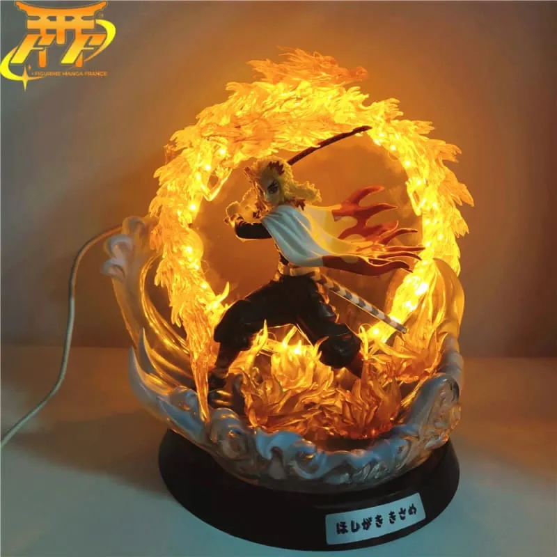 Figurine LED Kyojuro Rengoku " Souffle de la Flamme" - Demon Slayer? Collectible Goods