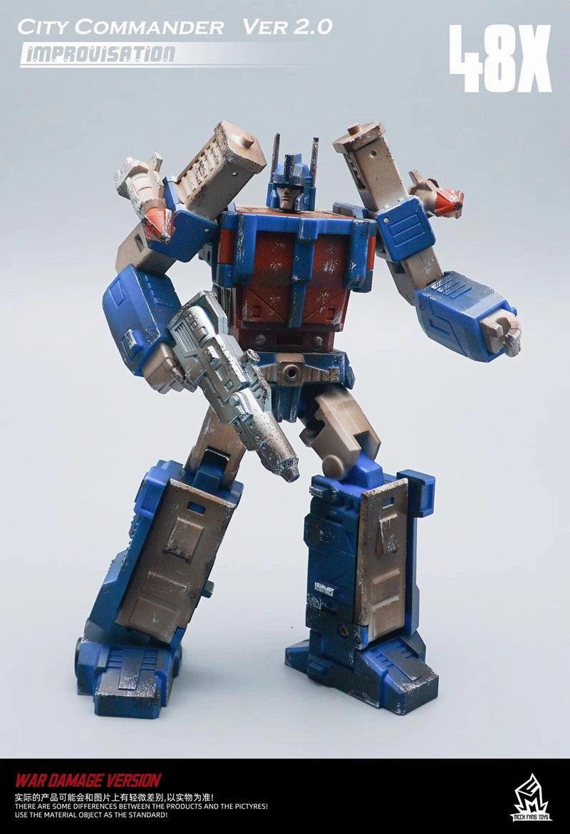 MF-48x City Commander Ultrl Magenus 2.0 (War Damage Version) Totem Animal