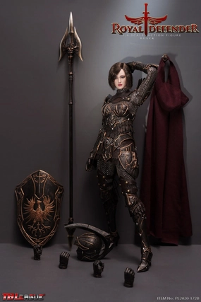 Art Collection TBLeague Phicen 1/6 Royal Defender (Black) Sixth Scale Action Figure PL2020-172B