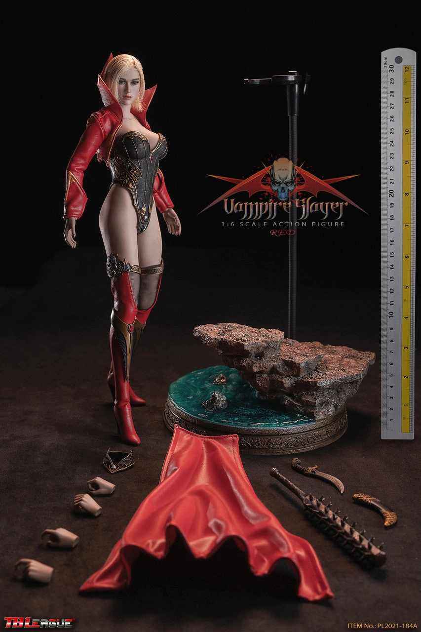 TBLeague Phicen 1/6 Vampire Slayer (Red) Action Figure PL2021-184A Steampunk Design Fan Convention