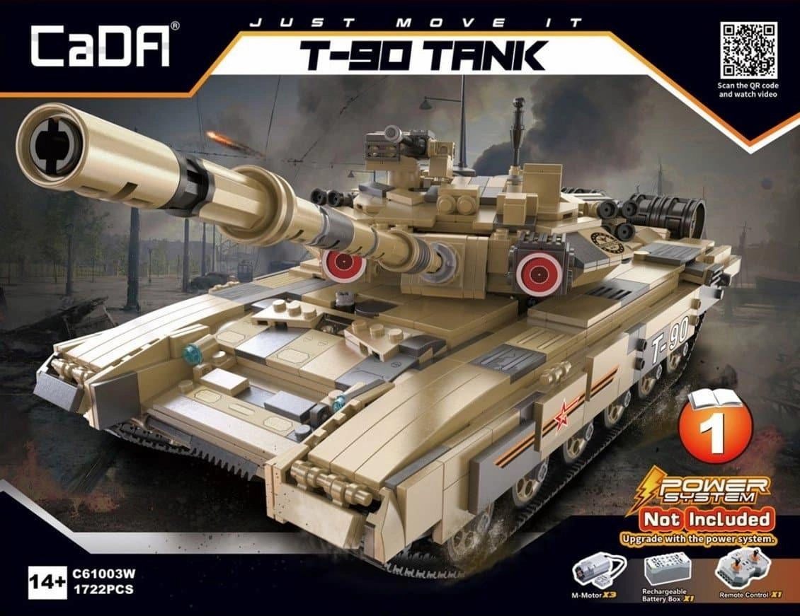 T-90 Tank Building Blocks Set Specialist Shop