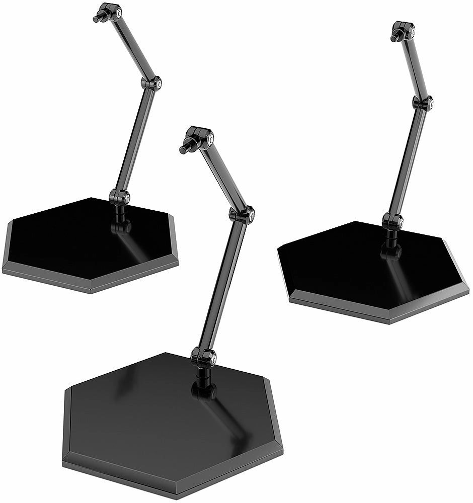 The Simple Stand x3 Black (for Figures & Models) Hex Type Limited Creation