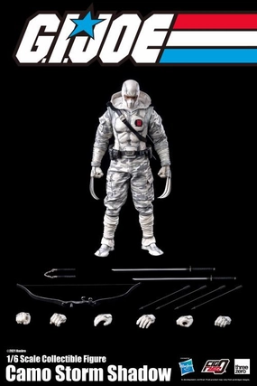 ThreeZero 1/6 G.I. Joe Storm Shadow (Camo) Sixth Scale Figure PX Previews Exclusive Craft Project