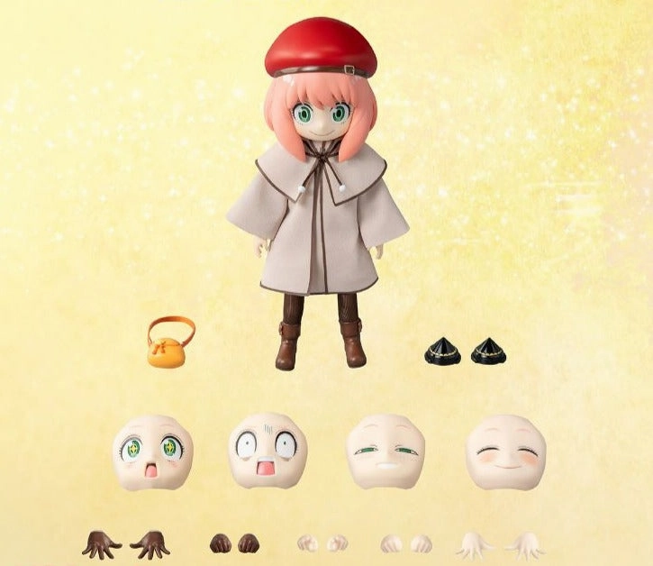 ThreeZero FigZero 1/6 Spy x Family Code: White Anya Forger (Winter Costume Ver.) Action Figure African Art