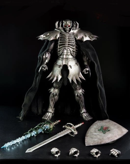 Native Art Silver Coated ThreeZero SiXTH  1/6 Berserk Skull Knight (Exclusive Ver.) Scale Figure