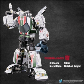 Transformers Wheeljack Metal Assembly Kit Cultural Gift Vintage Toy