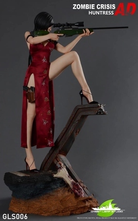 1:4 Ada Wong Castoff Figure Statue Anime Decor Fabric Figure