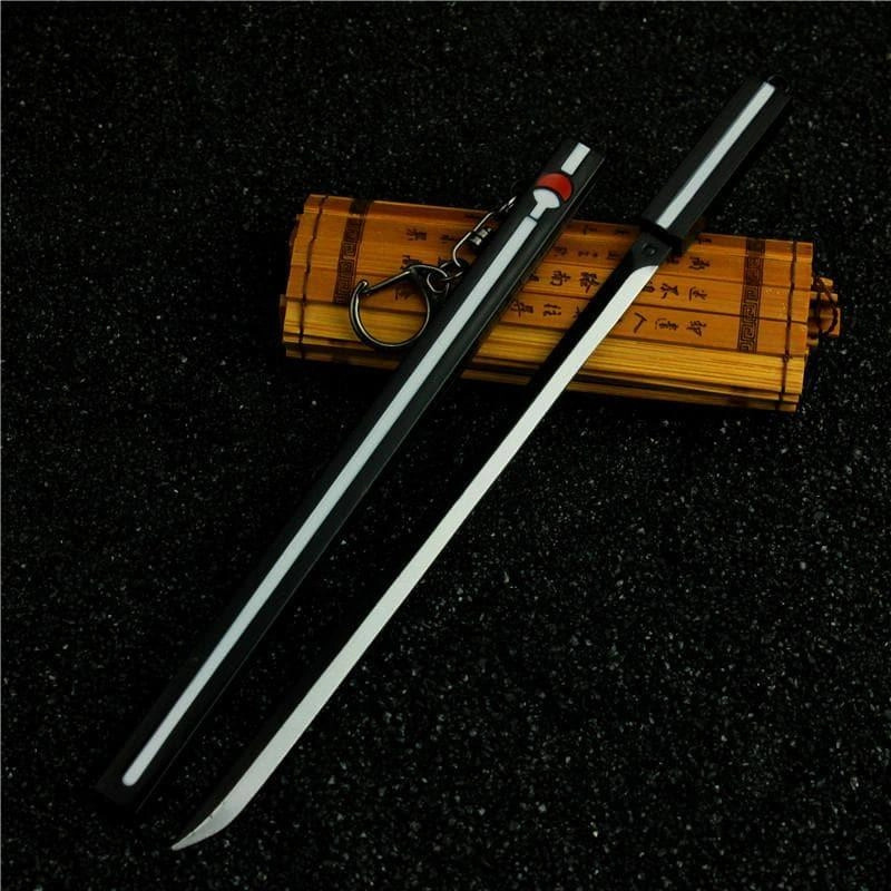 Uchiha Sasuke Grass Cutter Sword Metal Replica Future Antique Superhero Statue