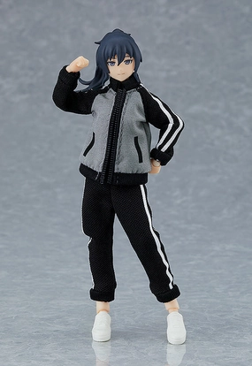 Miniature World figma Female Body (Makoto) with Tracksuit   Tracksuit Skirt Outfit
