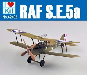 1:24 RAF S.E.5a Fighter Assembly Kit Vinyl Item