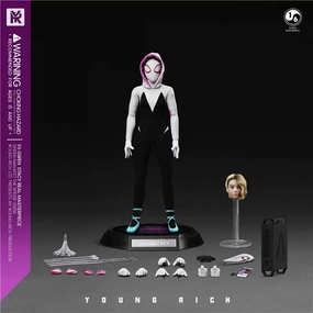 Celebrity Likeness Young Rich 1/6 Spider-Gwen (Spider-man: Into the Spider-Verse) Sixth Scale Action Figure