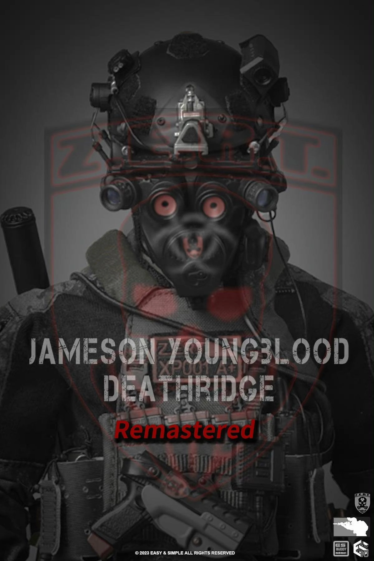 Designer Collection Robot Decor 1:6 Jameson YoungBlood Deathridge Remastered Action Figure
