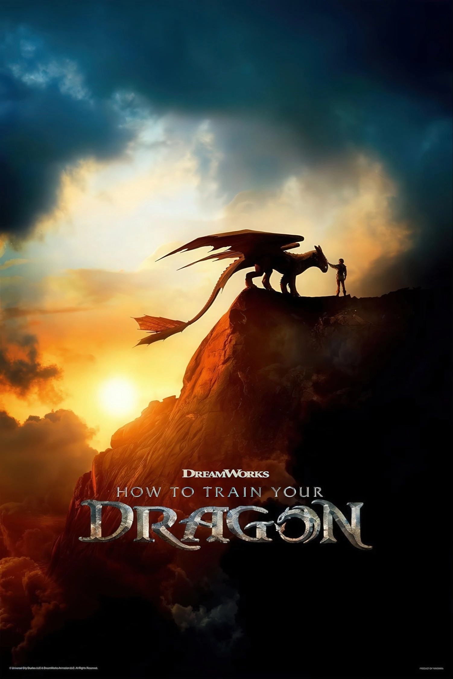 Themed Decor Yanoman 10-1496??How to Train Your Dragon??1000 Pieces Jigsaw Puzzle