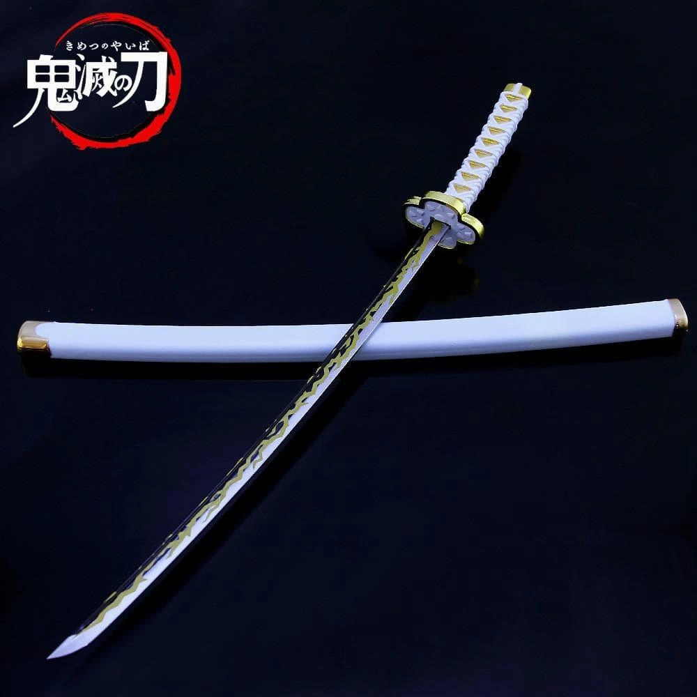 Action Showcase Ship Figure Zenitsu Agatsuma Nichirin Blade Sword Metal Replica